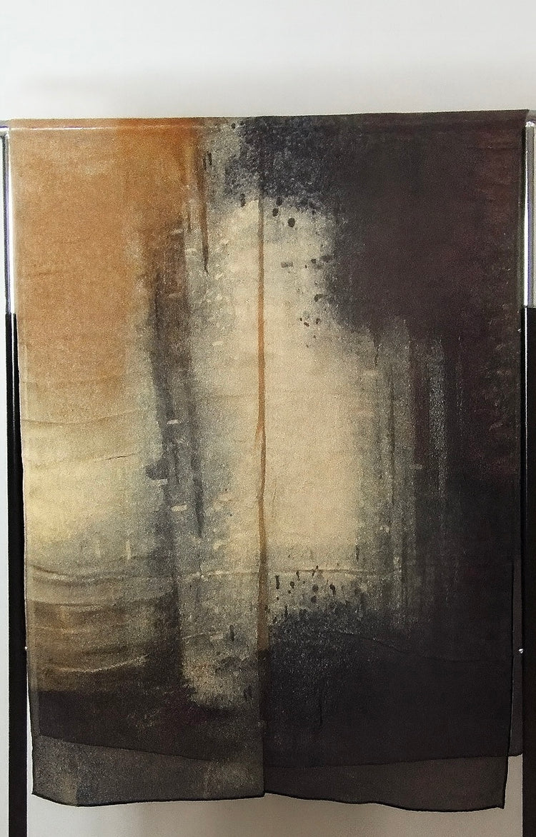 Printed Modal Hijab- Bronzed Earth