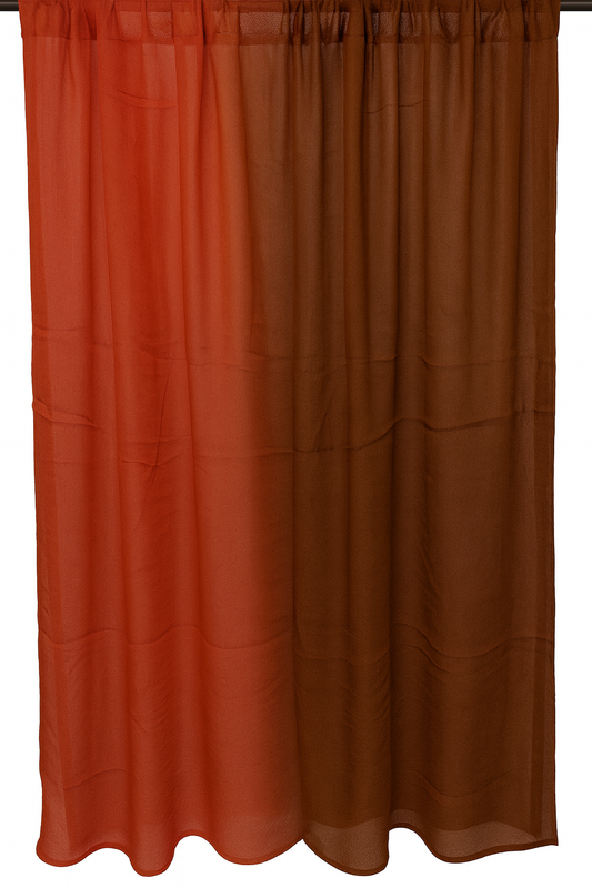 Color Block Modal Hijab- Sunset Glow