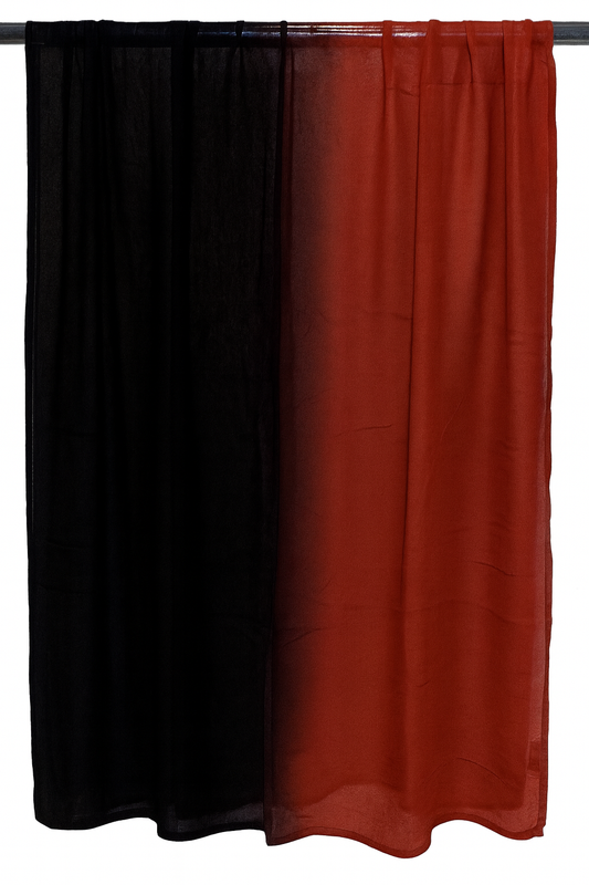 Color Block Modal Hijab- Midnight Rusk