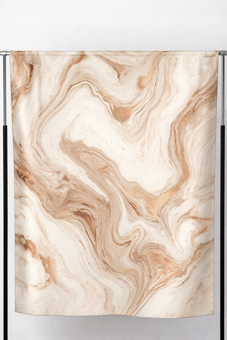 Printed Modal Hijab- Desert Sand