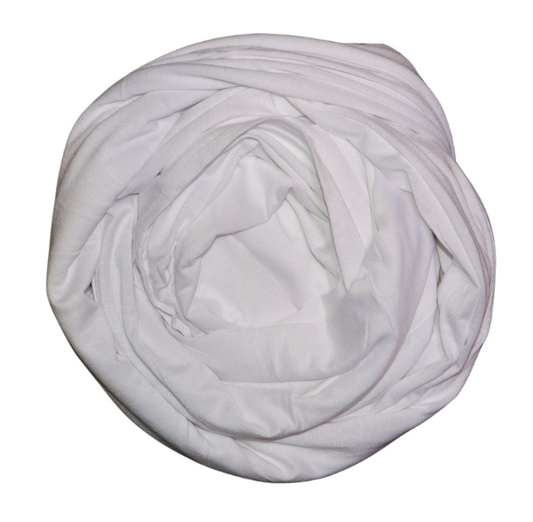 Jersey Hijab- White