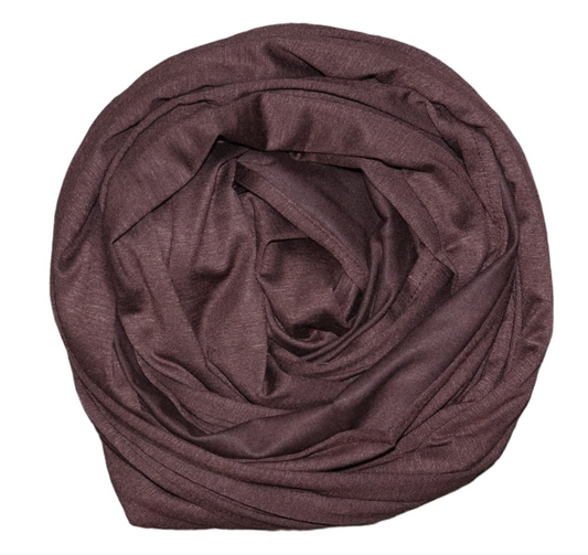 Jersey Hijab- Brown