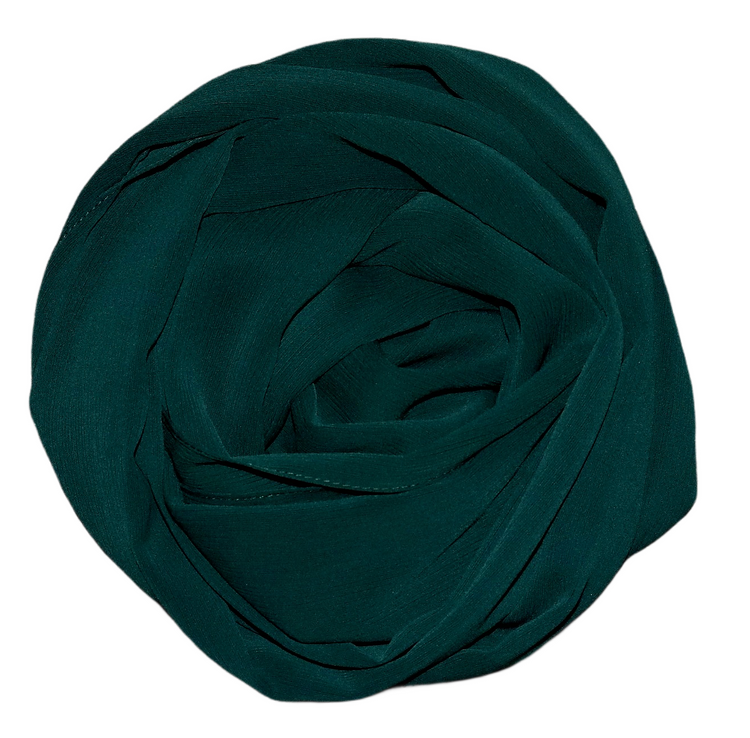 Crepe Chiffon- Emerald